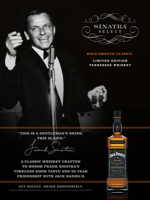 Jack Daniel's Sinatra Select Print Ad